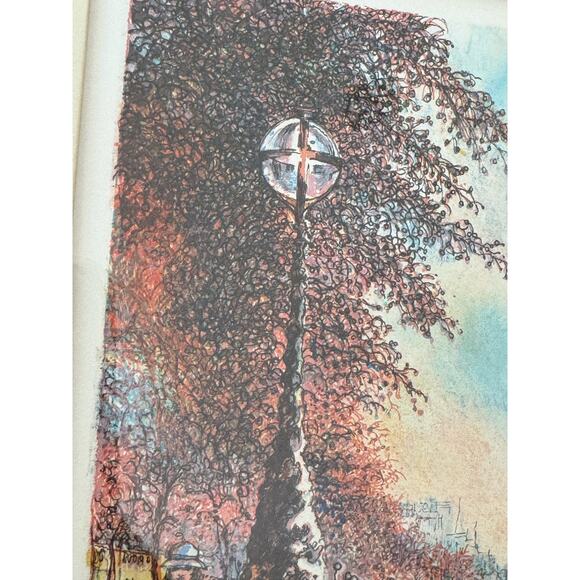 Vintage John Speirs Signed Dated London Lithograph Limited Edition 1979 - Picture 11 of 12